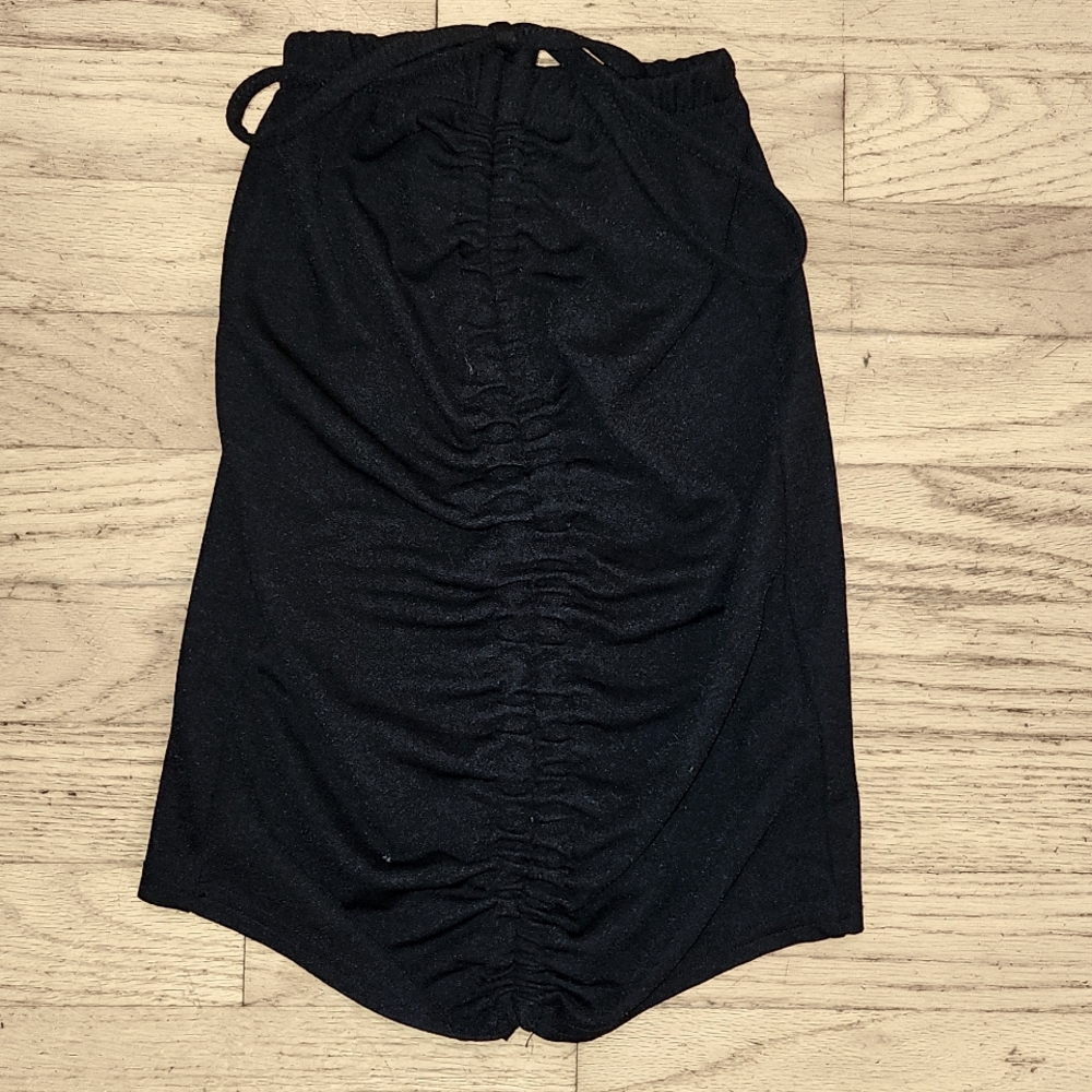 Nasty Gal  black tube top size 0